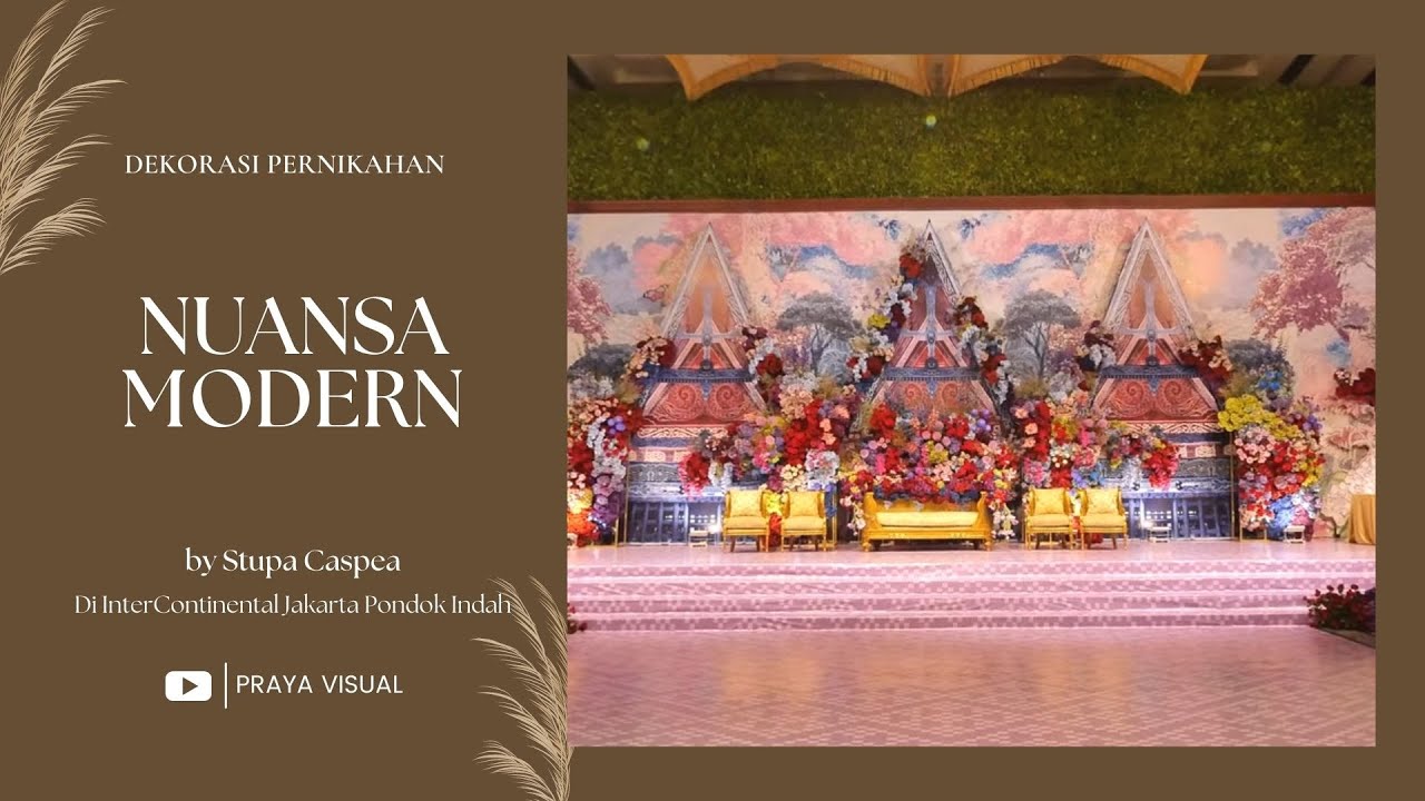 4K Dekorasi Pernikahan di InterContinental Jakarta Pondok Indah by Stupa Caspea - Sheba & Kevin