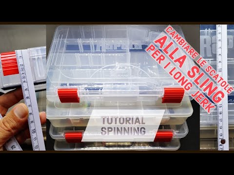 Borsa Sling bag rapala spinning - sostituzione scatole per artificiali longjerk - clipangler
