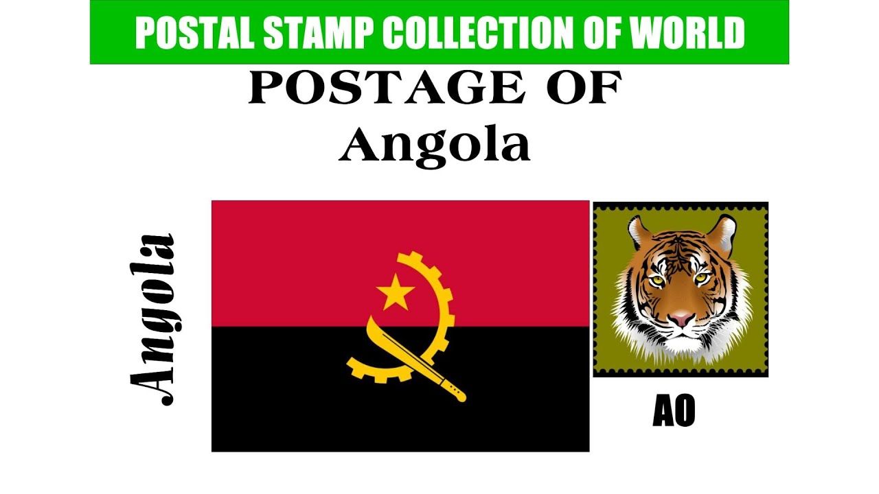 Postage Stamps of Angola Old and Rare Postal Of Angola YouTube