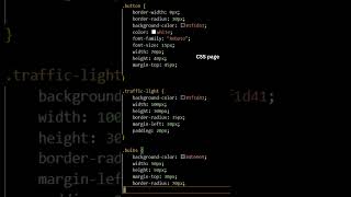 Traffic light project using html,css and javascripts #trafficproject #css #html