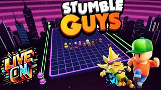 Live Stumble Guys Jogando Com Inscritos!