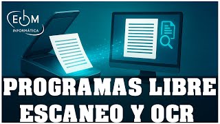 2 PROGRAMAS LIBRES PARA ESCANEAR Y RECONOCER TEXTOS OCR GRATIS screenshot 1