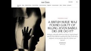 Analysis of The New Yorker article by Rachel Aviv Part One