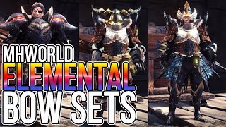 Best Elemental Bow Mixed Sets For Mh World 4K