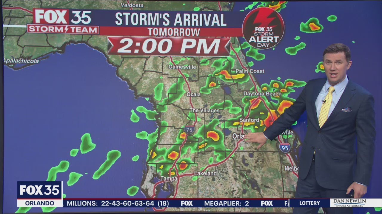 FOX 35 Storm Alert Day: Thursday storms are expected to reach Central ...