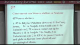 ACWS 20120904 Advocacy theme Zuhra Luqman GIZ Pakistan