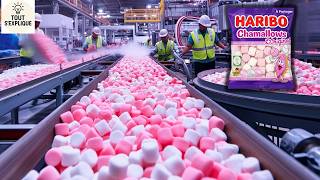 Comment Sont Fabriquées Les Guimauves Les Usines Qui Produisent 10 Millions De Mallows Par Jour