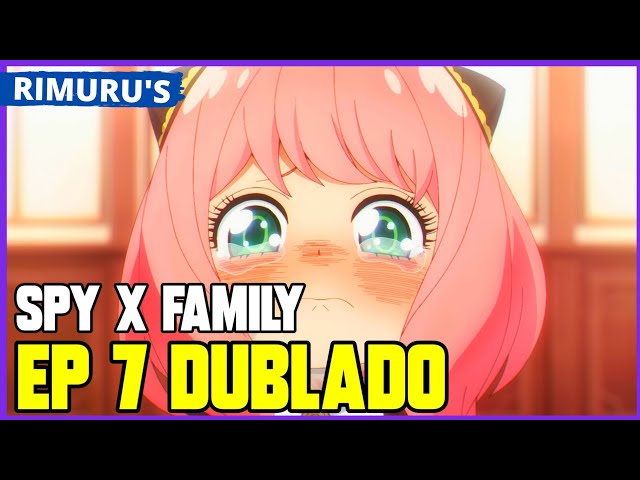 SPY x FAMILY EP 7 DUBLADO PT-BR - DATA E HORA