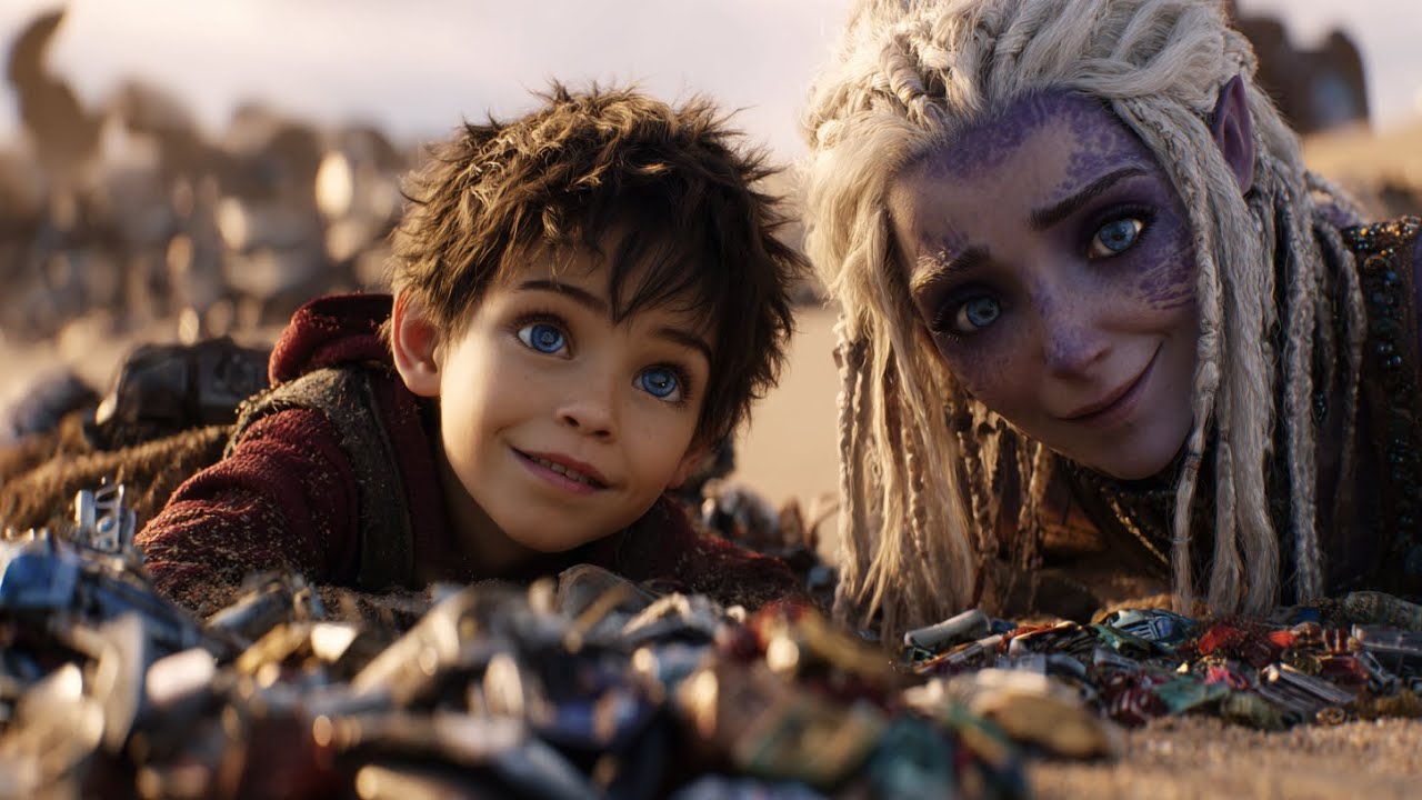 Human Boy Saved an Alien Village from Starvation—with a Creation Made from Trash | Sci-Fi Vault