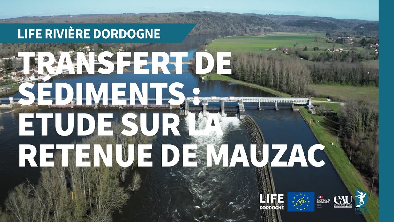 Etude expérimentale sur la retenue de Mauzac pour le transfert sédimentaire