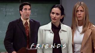Professor Ross Gets Caught Faking a British Accent | Friends