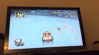 Mario Kart Wii 150cc Mushroom Cup First Place 2 Stars 60 Points Wild Wing Daisy 