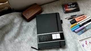 Scribbles That Matter Bullet Journal Unboxing and Pen Test (ft Muji Dot Grid Notebook)