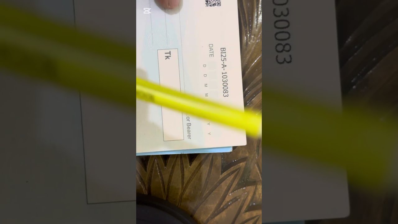 How to write a cheque