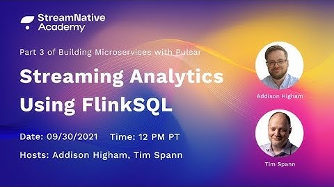 Developing Event-driven Microservices using Apache Pulsar [3/3]