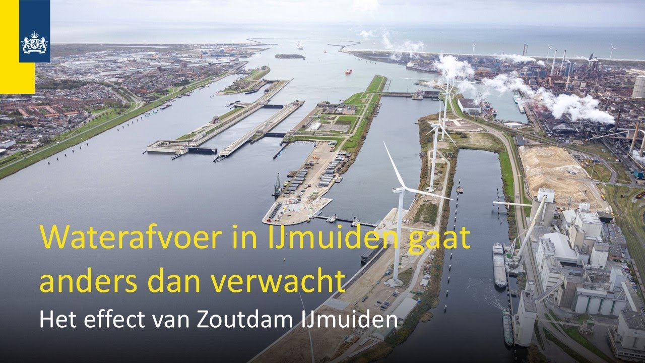 Zoutdam IJmuiden: het effect op het Spui- en Gemaalcomplex