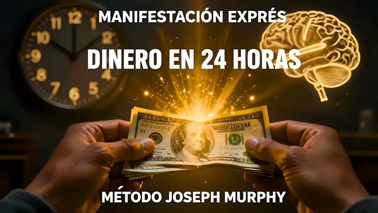 Manifestación Exprés: Cómo Atraer Dinero en 24 Horas Usando el Método de Joseph Murphy
