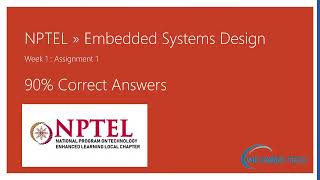 Embedded System design Week 1 Assignment  Answers | NPTEL | Solutions | MK EMBED TECH