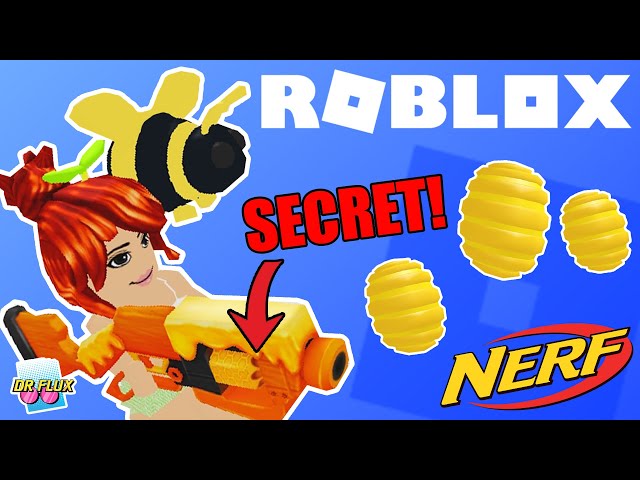 NERF ROBLOX ADOPT Me Bees Blaster 8+ Toy WithCode To Unlock In