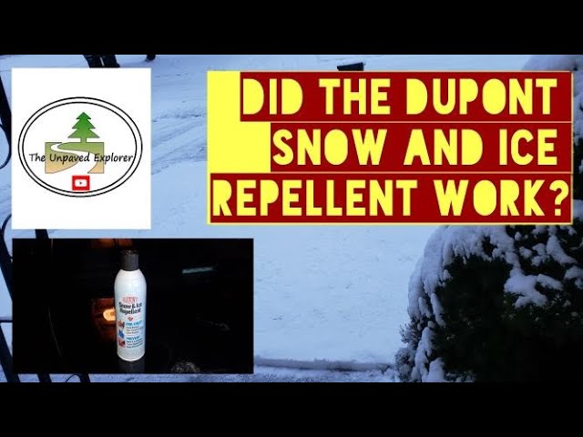 Stop Snow from Sticking to Snowblowers with DuPont Dry-Film Lubricant Spray  