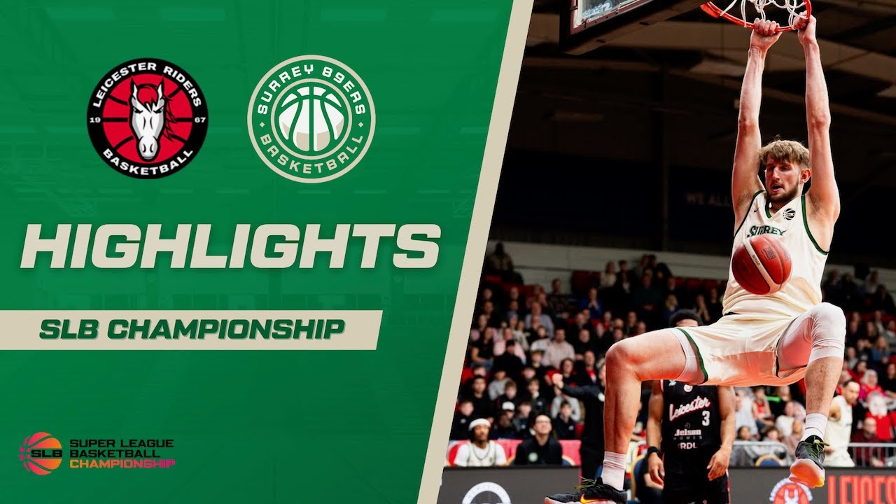 Leicester Riders vs Surrey 89ers | SLB Championship 2025-26 | Game Day 18 | Highlights 30/01/26