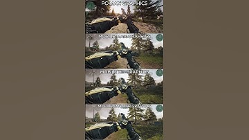 Delta Force Mobile Graphics Comparison Pc vs Mobile Trench Lines #deltaforce #warzonemobilemobile
