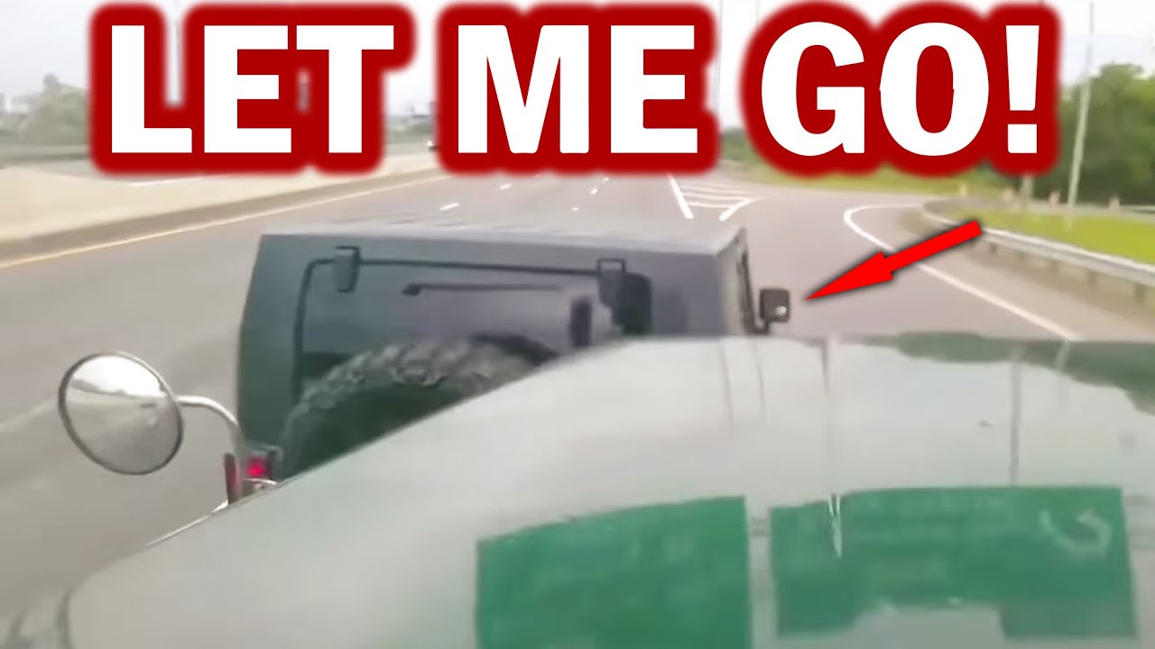 AMERICAN TRUCK DRIVER | INSTANT KARMA | ROAD RAGE | BRAKE CHECK | BAD DRIVERS | CRASHES | USA