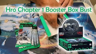 hro chapter 1 booster box DC grow your collection Hro Hybrid Trading Cards DC