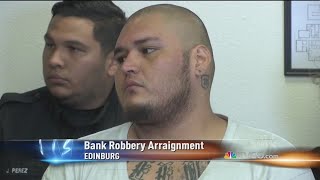 Bank Robbery Suspect Arraigned Bail Set