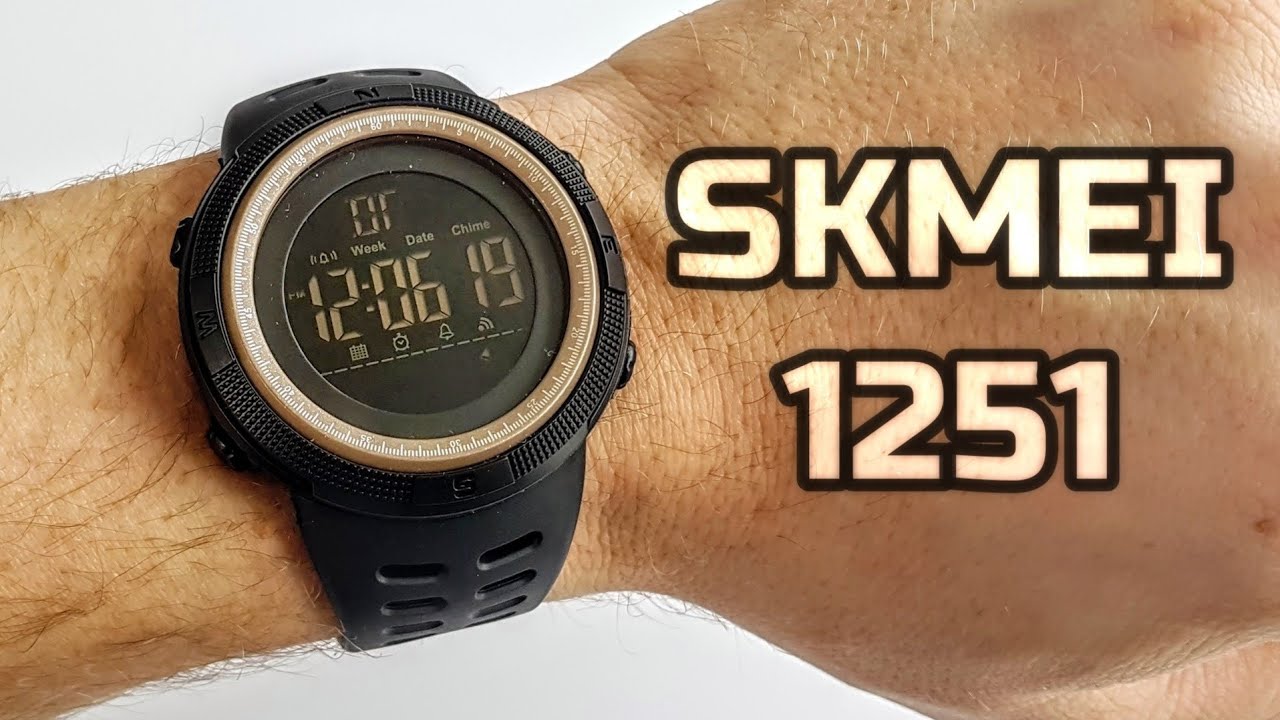 skmei 1251 watch manual