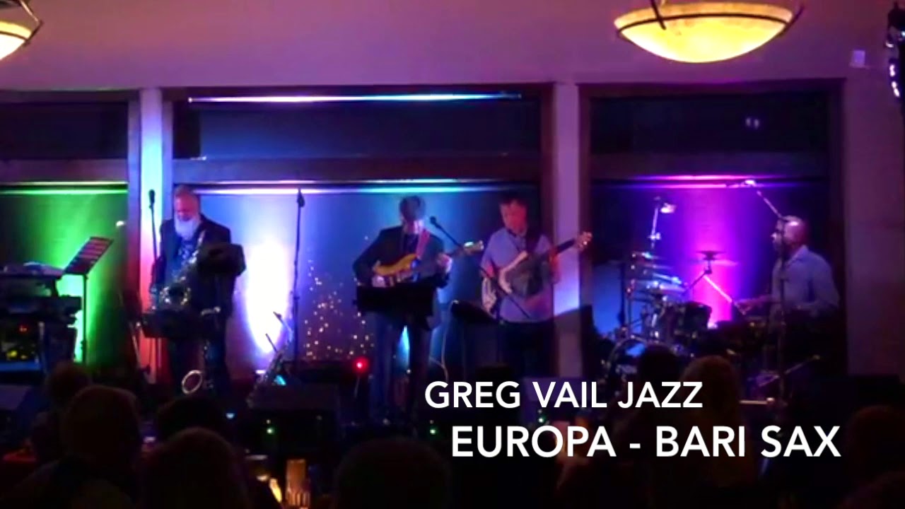 EUROPA Baritone Saxophone - Greg Vail Bari Sax live - pop bari sax