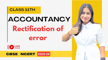 Class 11th Accountancy | Lecture 26 | CBSE Full crash course | Fast track course | CS Ishika Agrawal