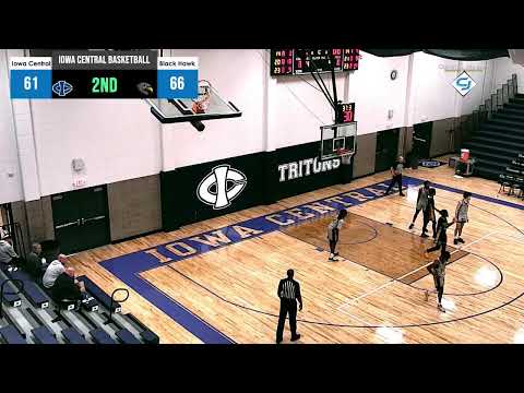 Iowa Central Basketball: Tritons vs Black Hawk College Braves (11/22/2023)