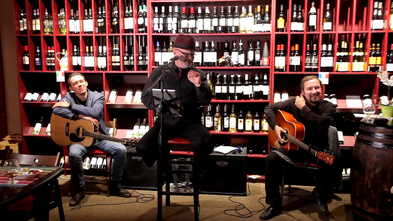 Stefan Boster (США/Россия) в Винотеке "Багратион"