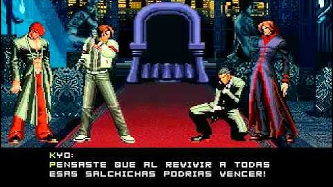 King of Fighters Memorial Boss Fight: Gustav Munchausen + Kyo/Iori Ending + KOFM 1.0 Credits