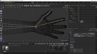 I see you! (Cinema 4D - Hand Modeling - Rigging / CentiLeo Render Tutorial) Part - 2
