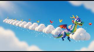 Little Dragon Cloud Roll | Cute Dragon Adventure Song | Kids Sing Along