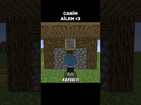 CANİM AİLEM❤️  #minecraft