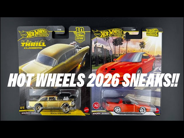 Hot Wheels 2026 SNEAKS Presentation from the HW Convention - YouTube