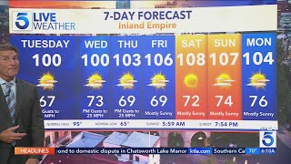 Hot summer temps to continue for the foreseeable future