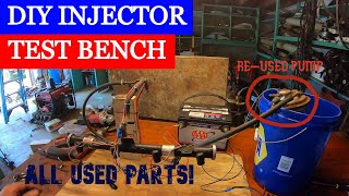 Building a HOMEMADE Fuel Injector TEST BENCH