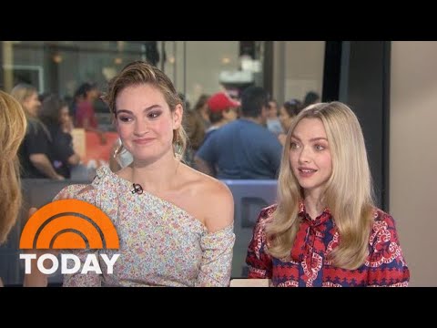 ‘Mamma Mia’ Stars Lily James, Amanda Seyfried Reveal What It’s Like To Work With Cher | TODAY