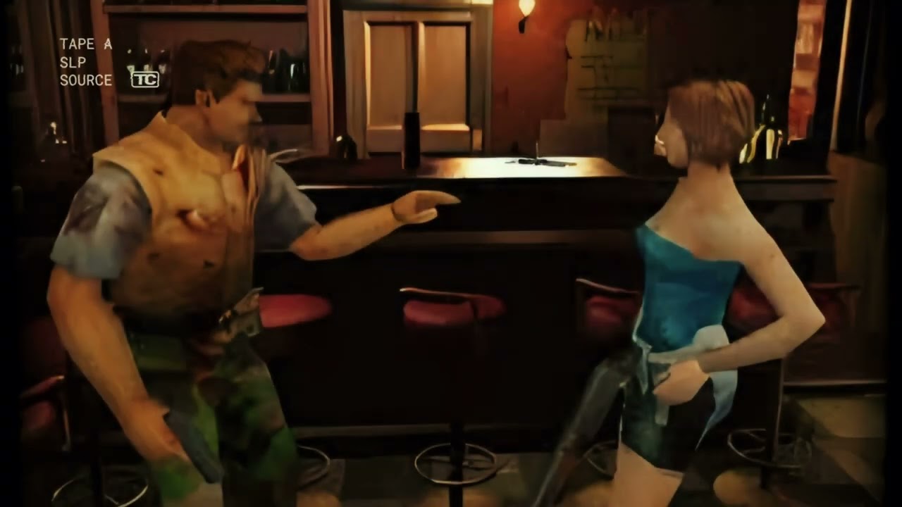 Meeting Brad (Slowed + Reverb) — Resident Evil 3 Nemesis (1999) | Rain on Roof | Ambient & Relaxing