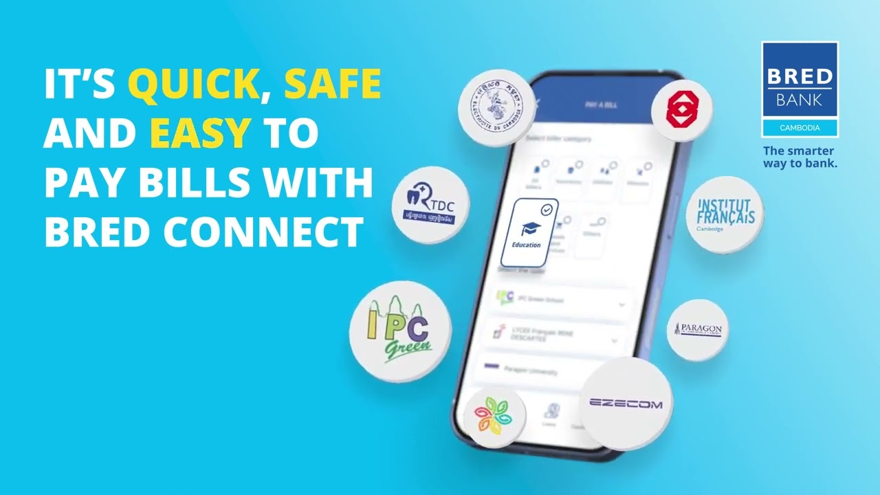 Pay school fees with your BRED Connect App