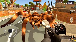 Spider Hunter Amazing City 3D: Hunting for Tarantula - Android gameplay screenshot 1