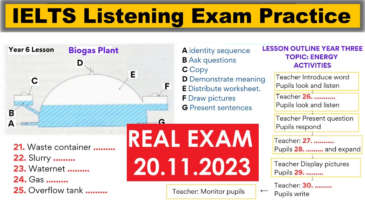IELTS Listening Practice Test 2023 with Answers | IELTS Listening ...