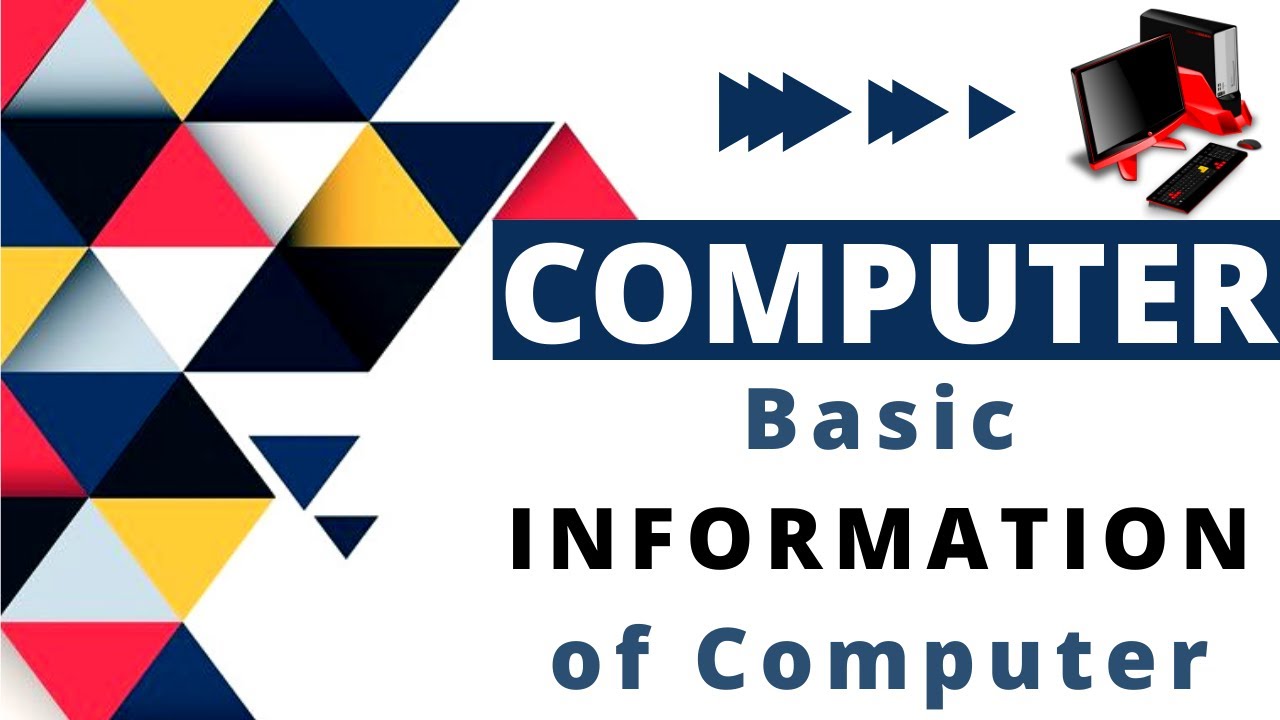 Computer Basic Information Computer Ki Basic Jankari Excel Pro