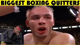 Top 10 Boxers Who Quit During A Fight