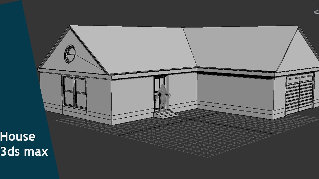 House modeling - 3ds max tutorial final part - YouTube