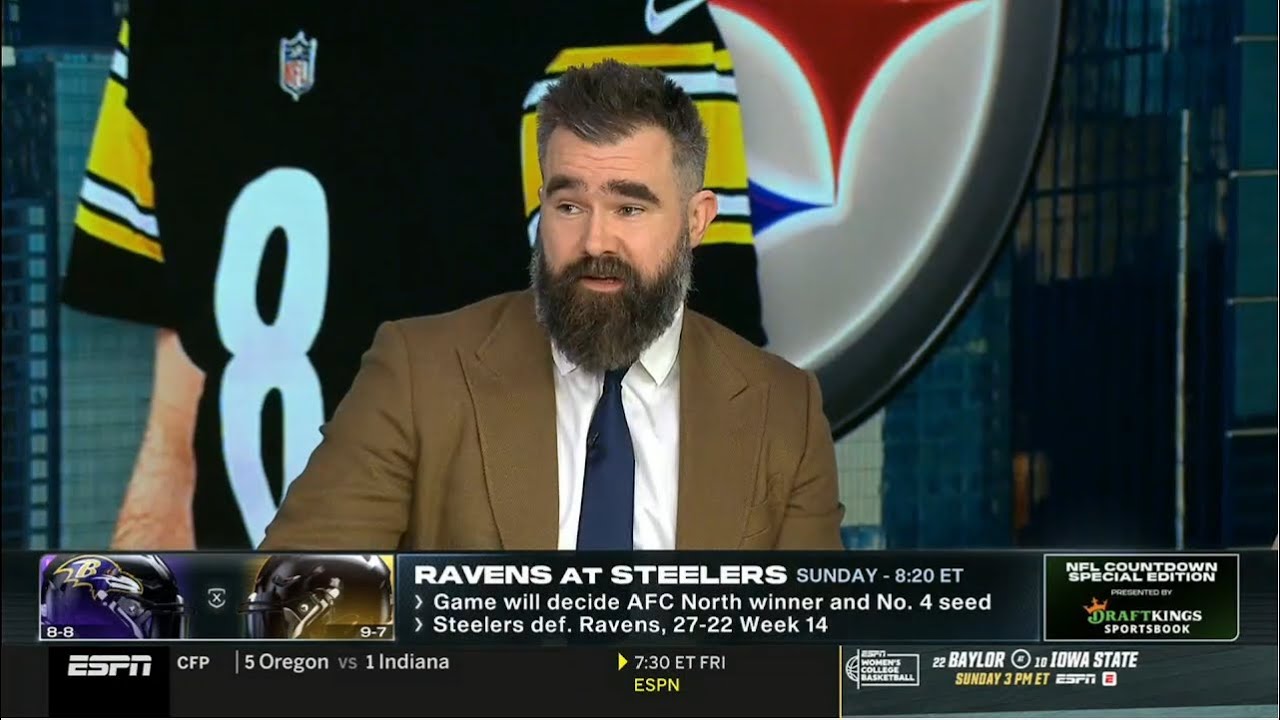Lamar Jackson is 100% READY... Steelers are DONE! - Jason Kelce claims Ravens will win AFC North